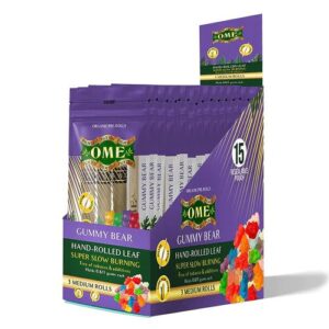 Shop Ome Gummy Bear Palm Leaf Wraps - Medium Pre Rolled Leaf Wraps ...